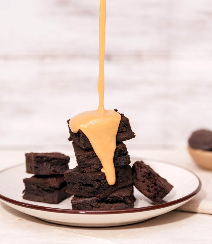 Brownies melcochudos saludables en casa