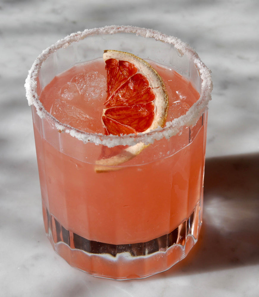 Gin fizz de frutos rojos