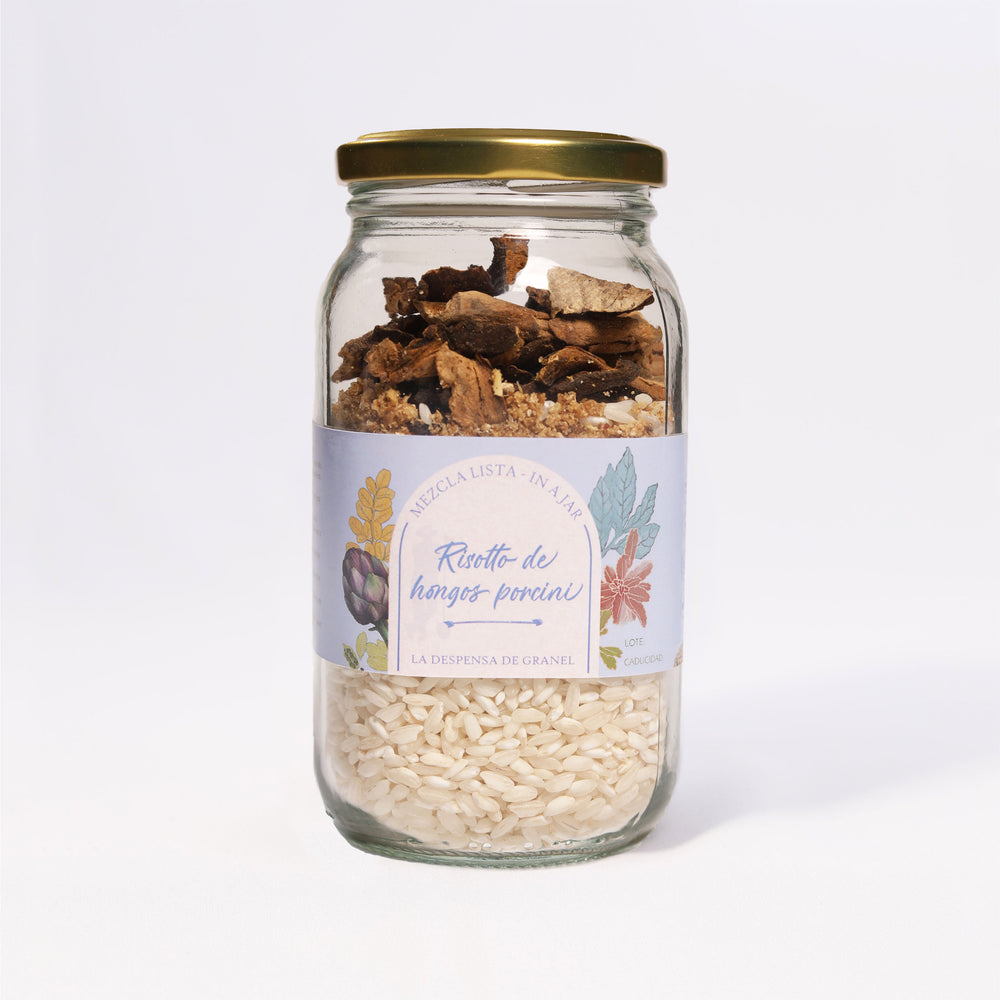 Risotto de hongos porcini