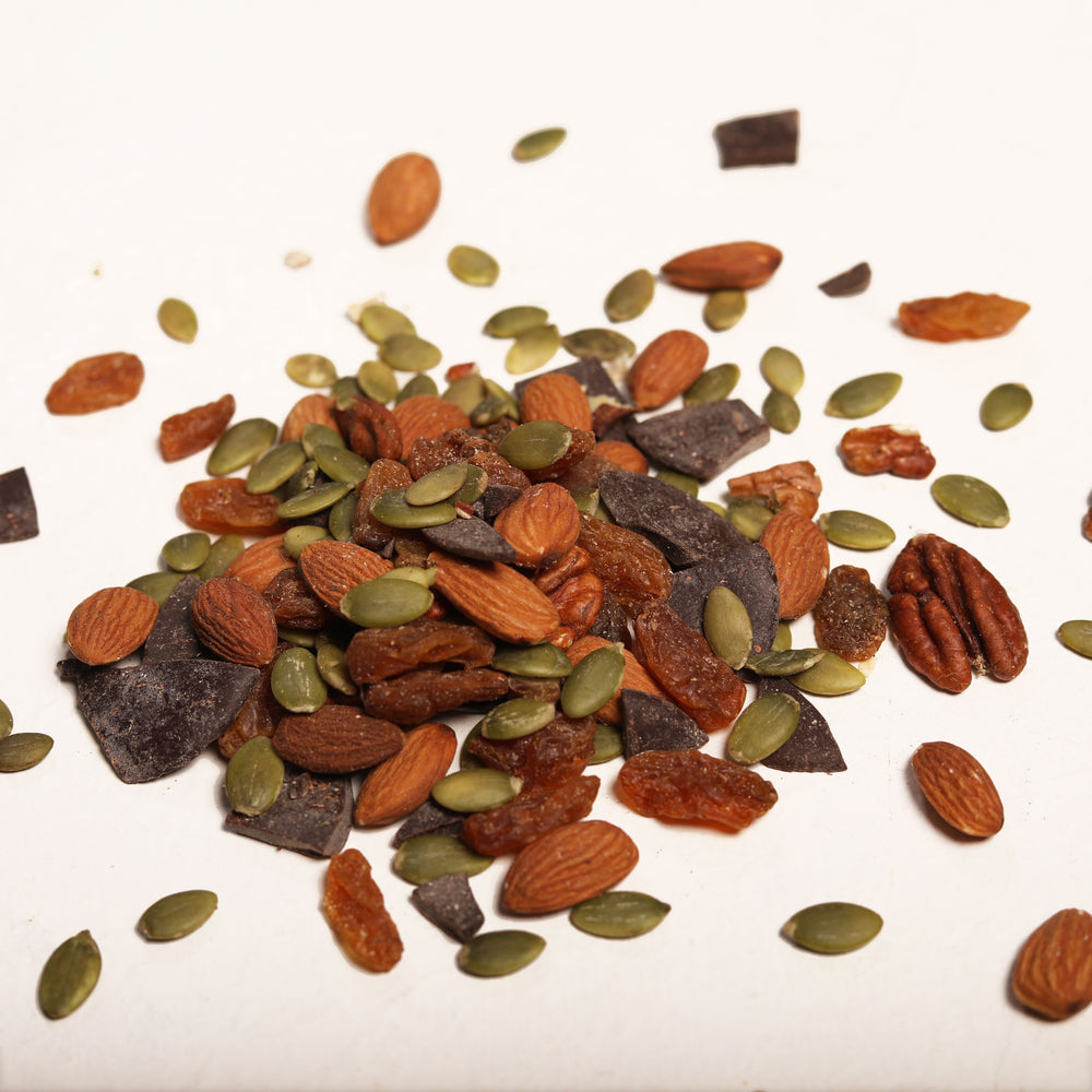 Trail mix cacao nueces