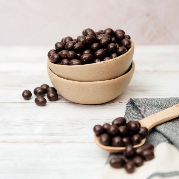 Uchuva recubierta con chocolate