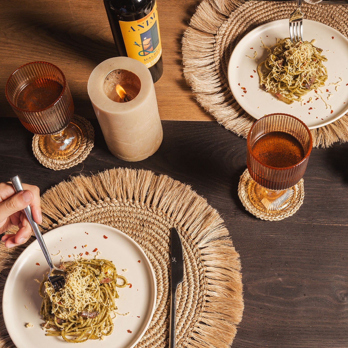 
                  
                    Italian night at home
                  
                