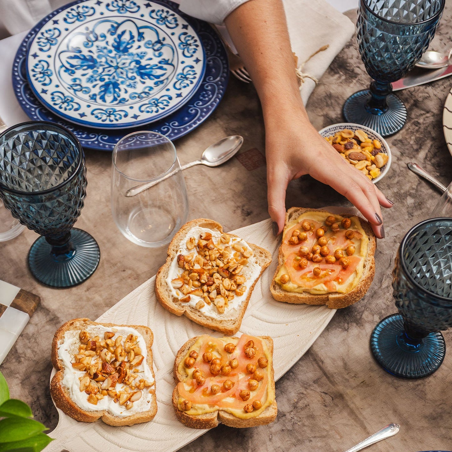 
                  
                    COPAS VINTAGE AZULES
                  
                