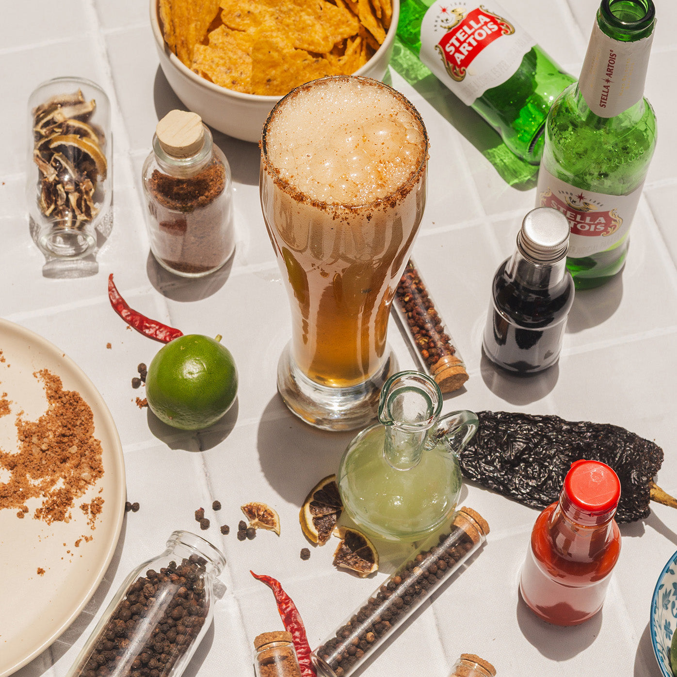 
                  
                    Micheladas grande
                  
                