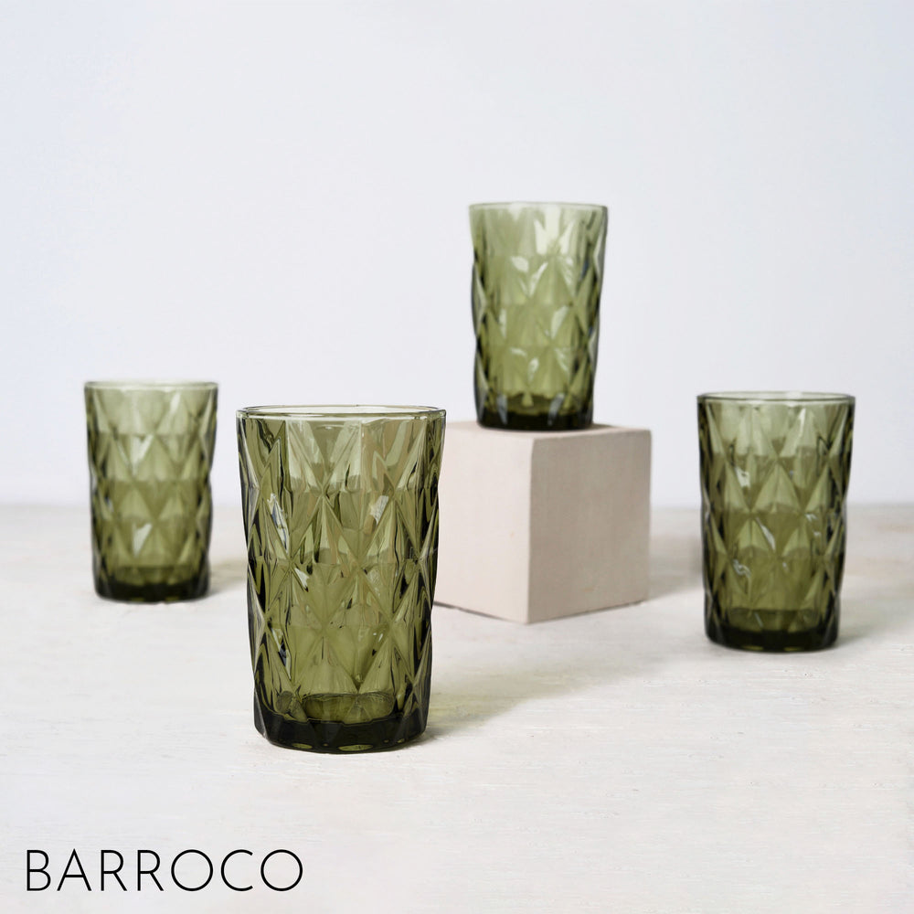 VASOS VINTAGE VERDES